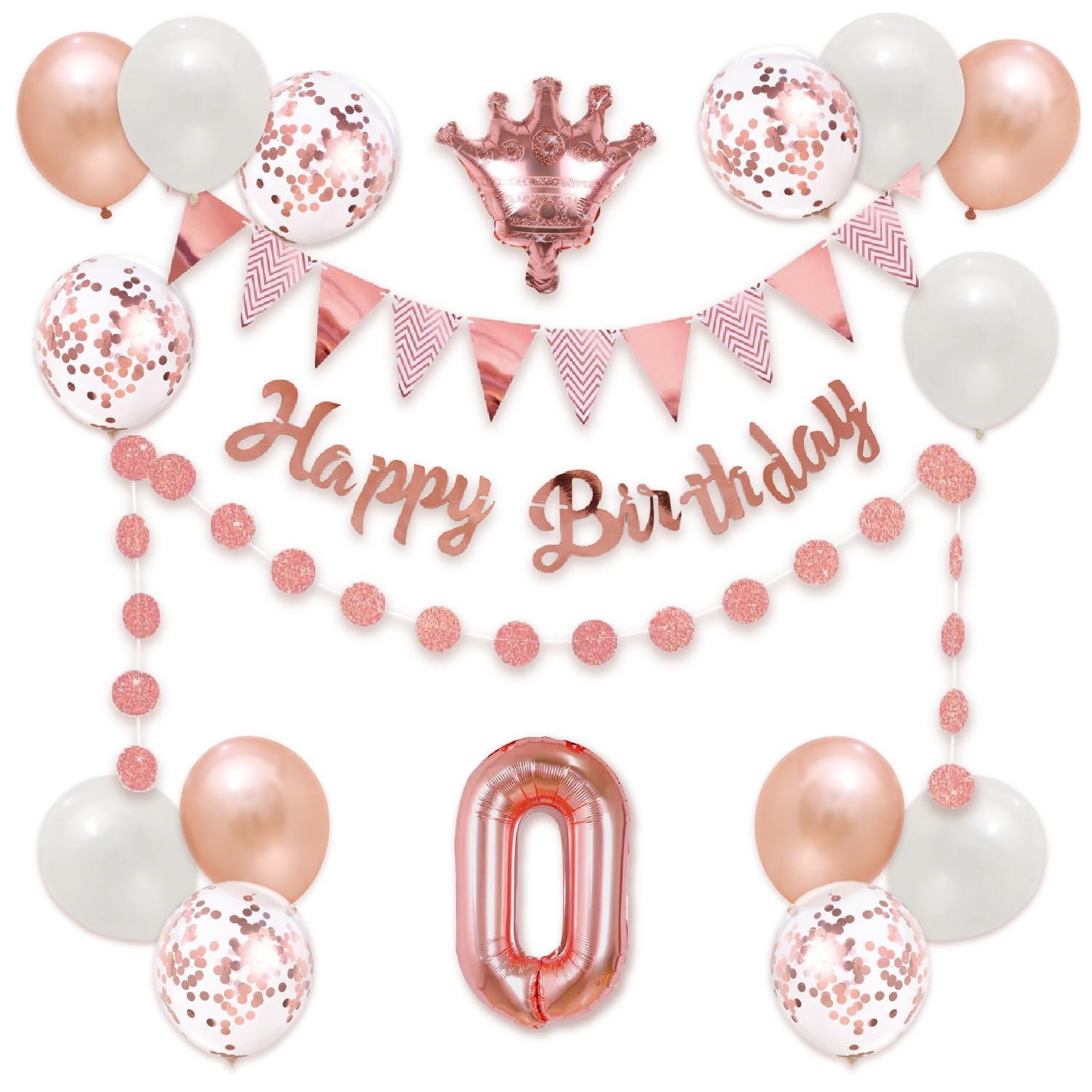 Amazon | 【風船屋】0歳 程よいサイズ 数字 バルーン サプライズ