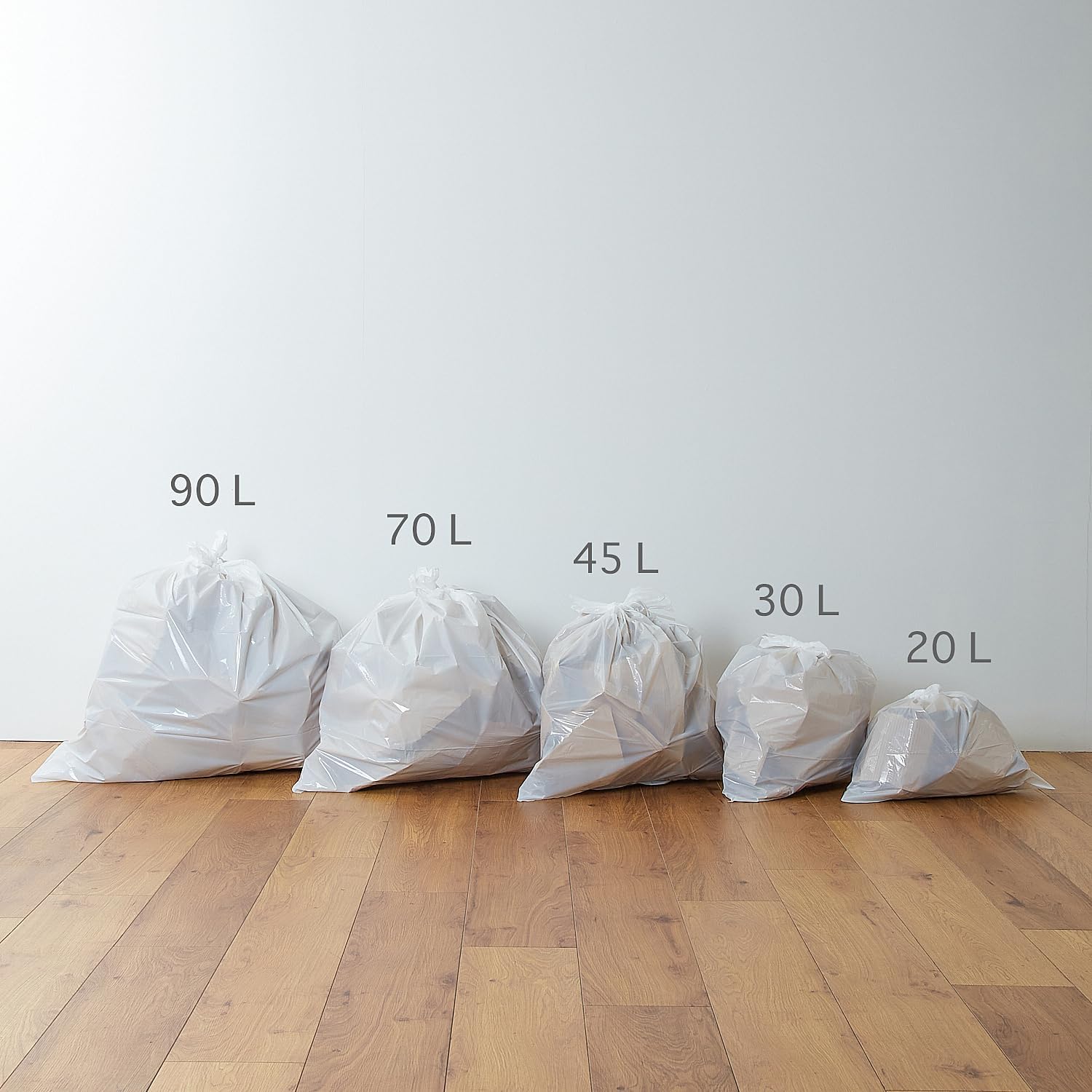 Translucent White Trash Bag 70l WH – 4 10 Pieces