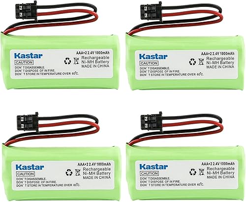 Miniatura 4 de Kastar Paquete de 6 baterías de repuesto para Energizer ER-P152 ERP152, Empire CPH-515B CPH515B, Sanyo CAS-D6325 CASD6325, Lenmar CBBT1008