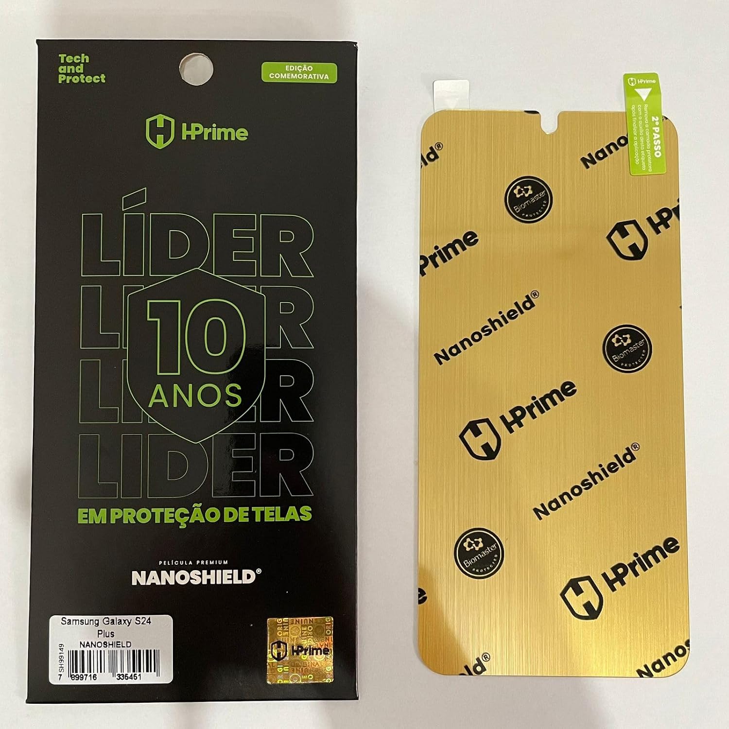 Película Hprime Nanoshield Samsung Galaxy S24+ Plus Tela 6.7