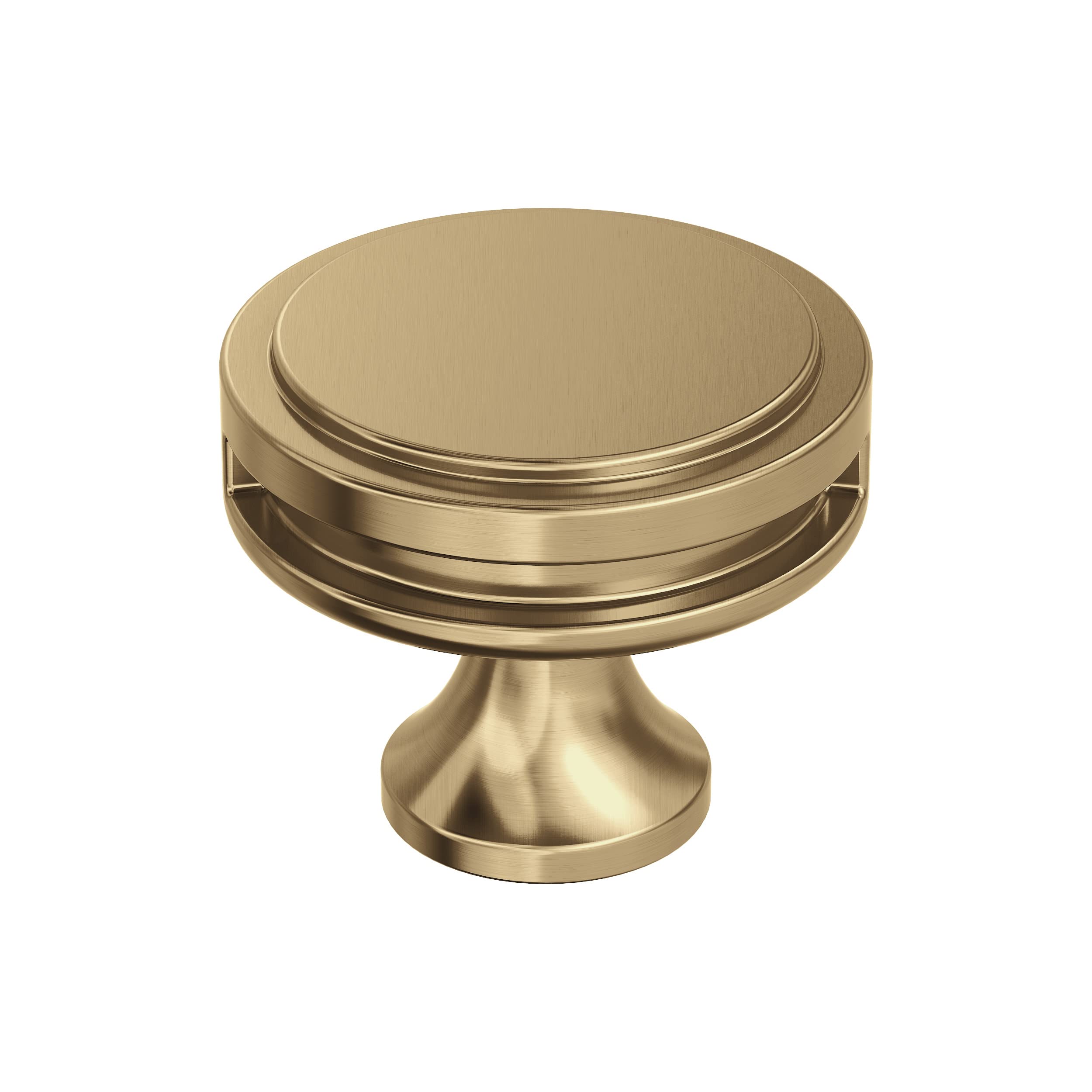 AmerockCabinet Knob |Champagne Bronze | 1-3/8 in (35 mm) Diameter Drawer Knob | Oberon | Kitchen and Bath Hardware | Furniture Hardware