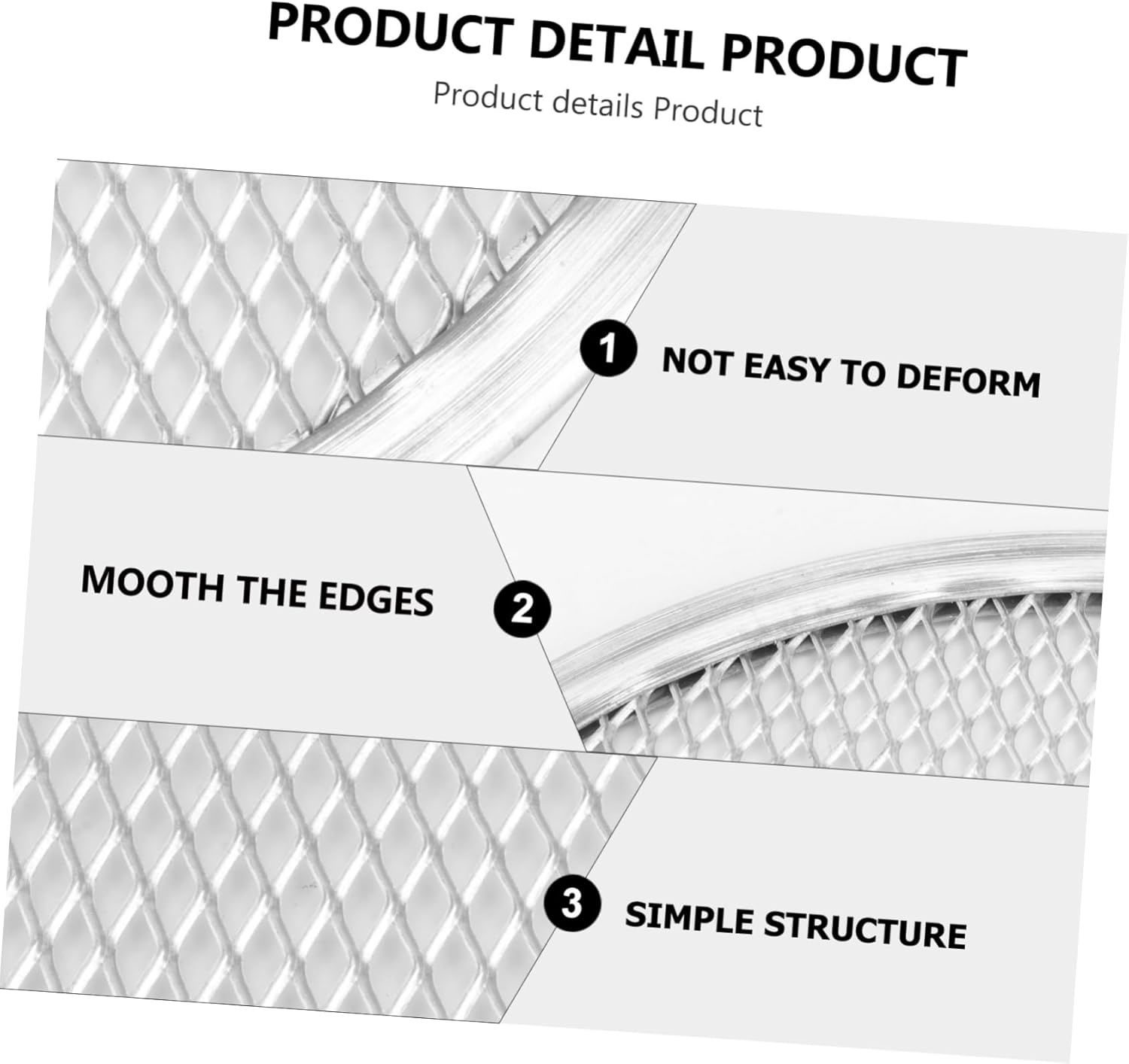 Aluminum Pizza Baking Pan Net Pizza Tray Thicken Pizza Screen for Oven and Freezer Easy Clean Mesh Pizza Pan Pizza Baking Accessory