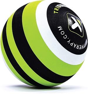 TriggerPoint MB1 Foam Massage Ball: Deep Tissue Relief for Muscle & Joint Pain, Mimics Therapist Hands, 5-Inch Multi-Density for Hips, Glutes & Back