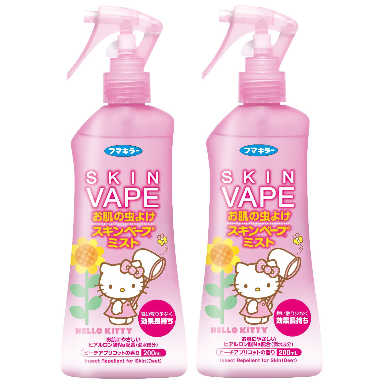 Amazon.co.jp: スキンベープ ミスト ハローキティ 200ml ×2個 虫除け