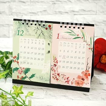 Amazon | フロンティア 2026年 カレンダー 卓上 2ヶ月 四季の花 S CAL