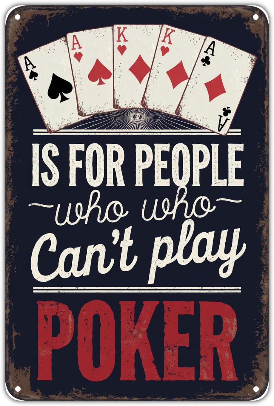 Best Home & Kitchen - Vintage Poker Players Metal Sign Review