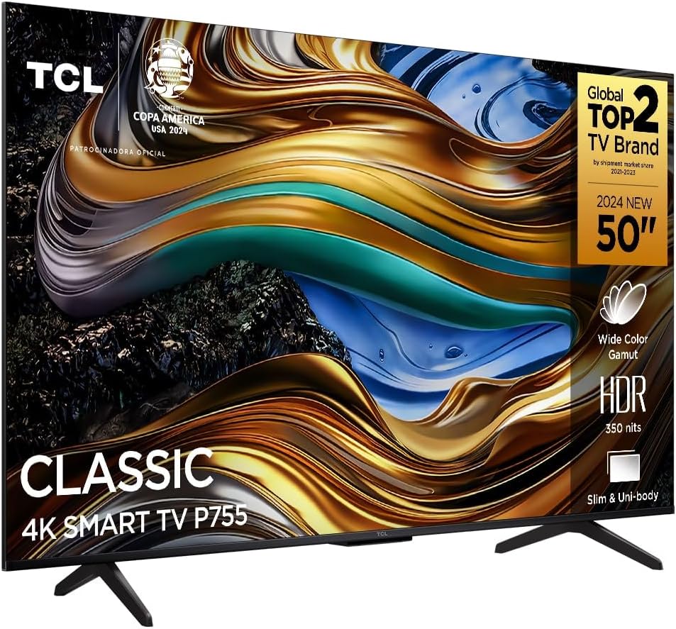 Smart TV TCL 50 Polegadas LED 4K P755