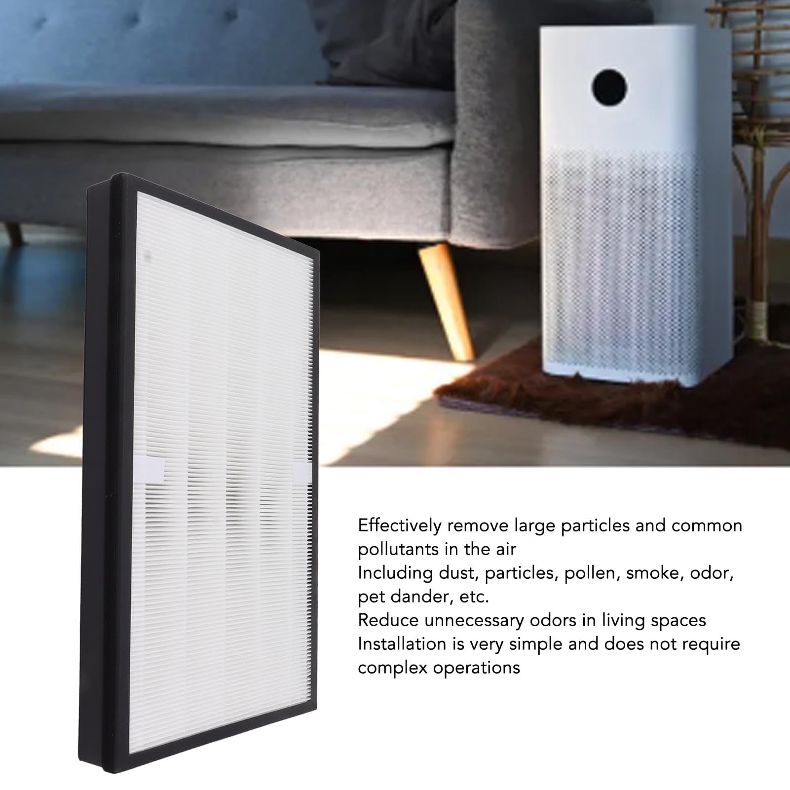 CHICIRIS Filtro Purificador de Aire KJ700G H32 720G H31, Paquete de 2 Filtros de Limpieza de Aire de Mantenimiento