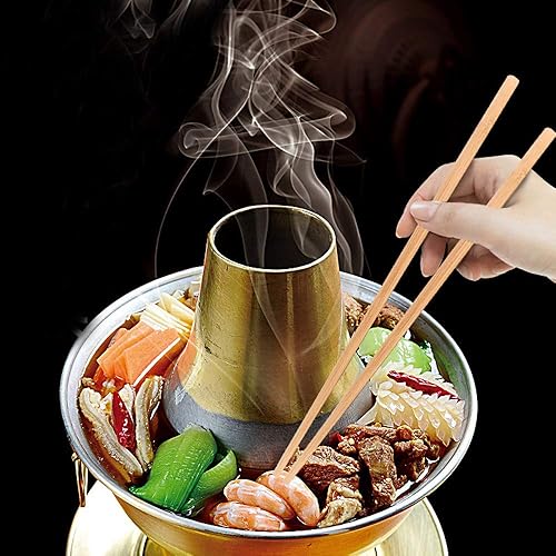 Miniatura 6 de 10 pares, palillos de madera, palillos aptos para lavavajillas, cocina natural saludable comestible, cocina de estilo clásico chino, comedor,