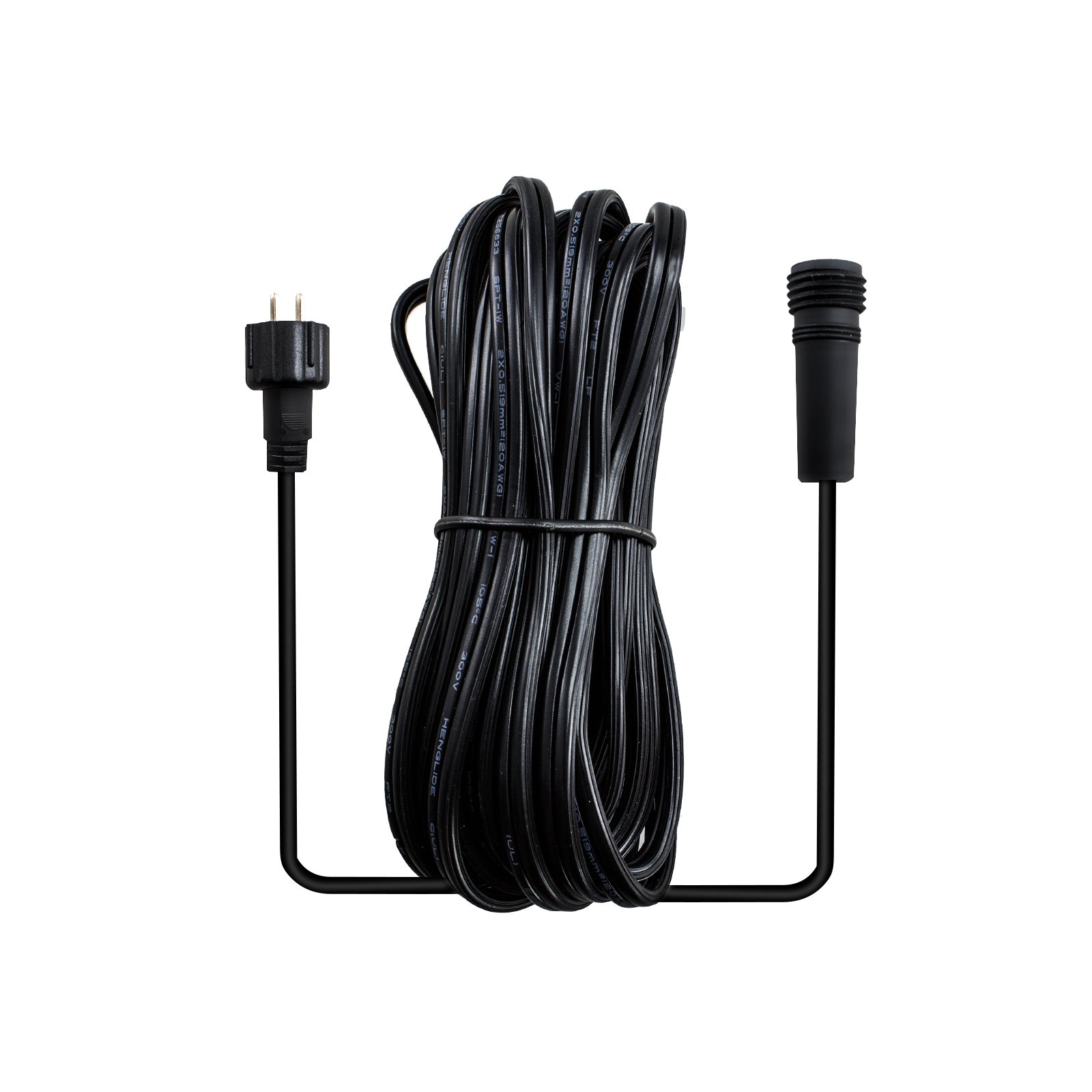 Laser Lights 17FT Extend Cable,2 Pin Heavy Duty Power Extend Cable for Star Laser Show Christmas Projector