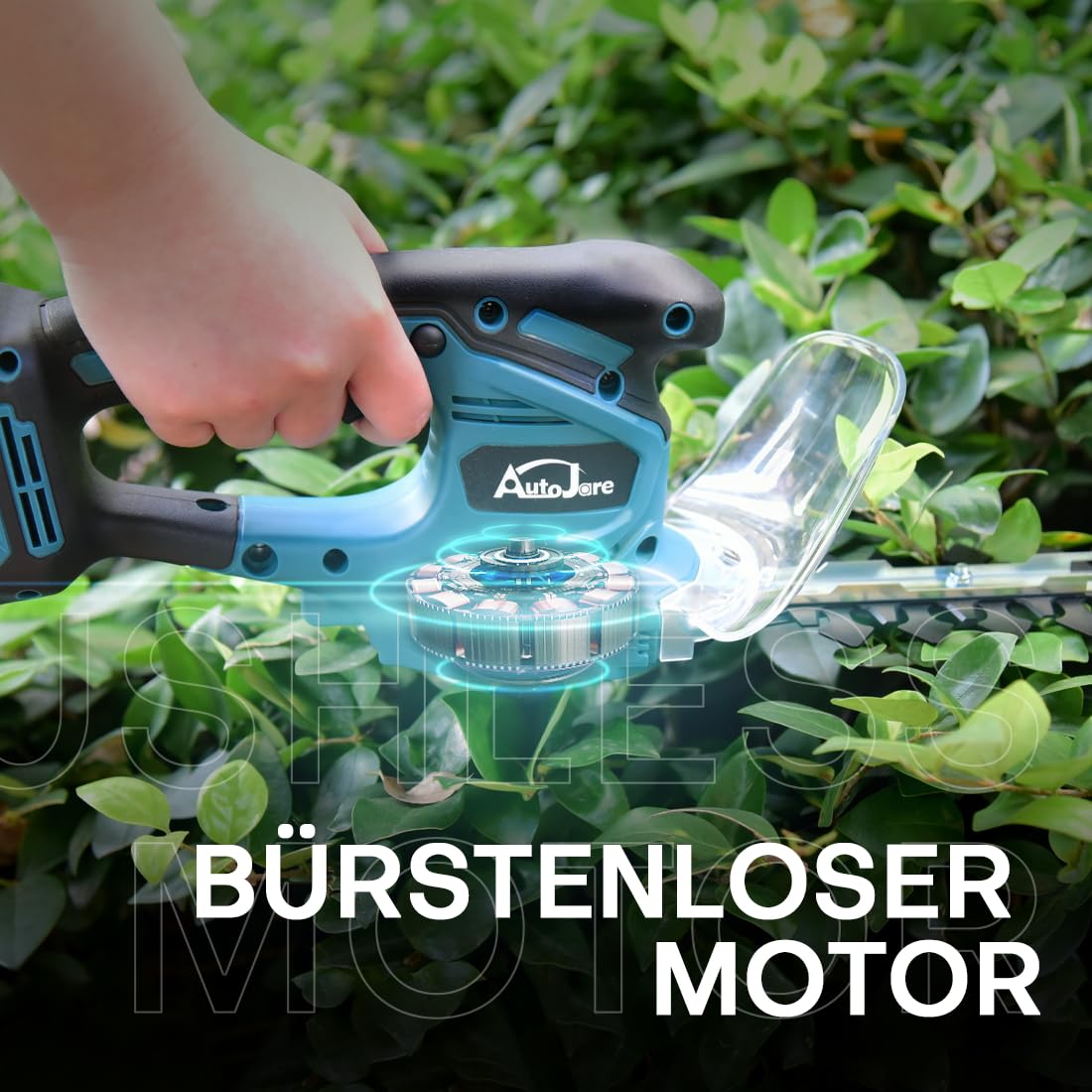 2-in-1 Akku Heckenschere Kompatibel mit Makita 18V ohne Batterie