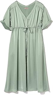 Amazon Co Jp サテンワンピース