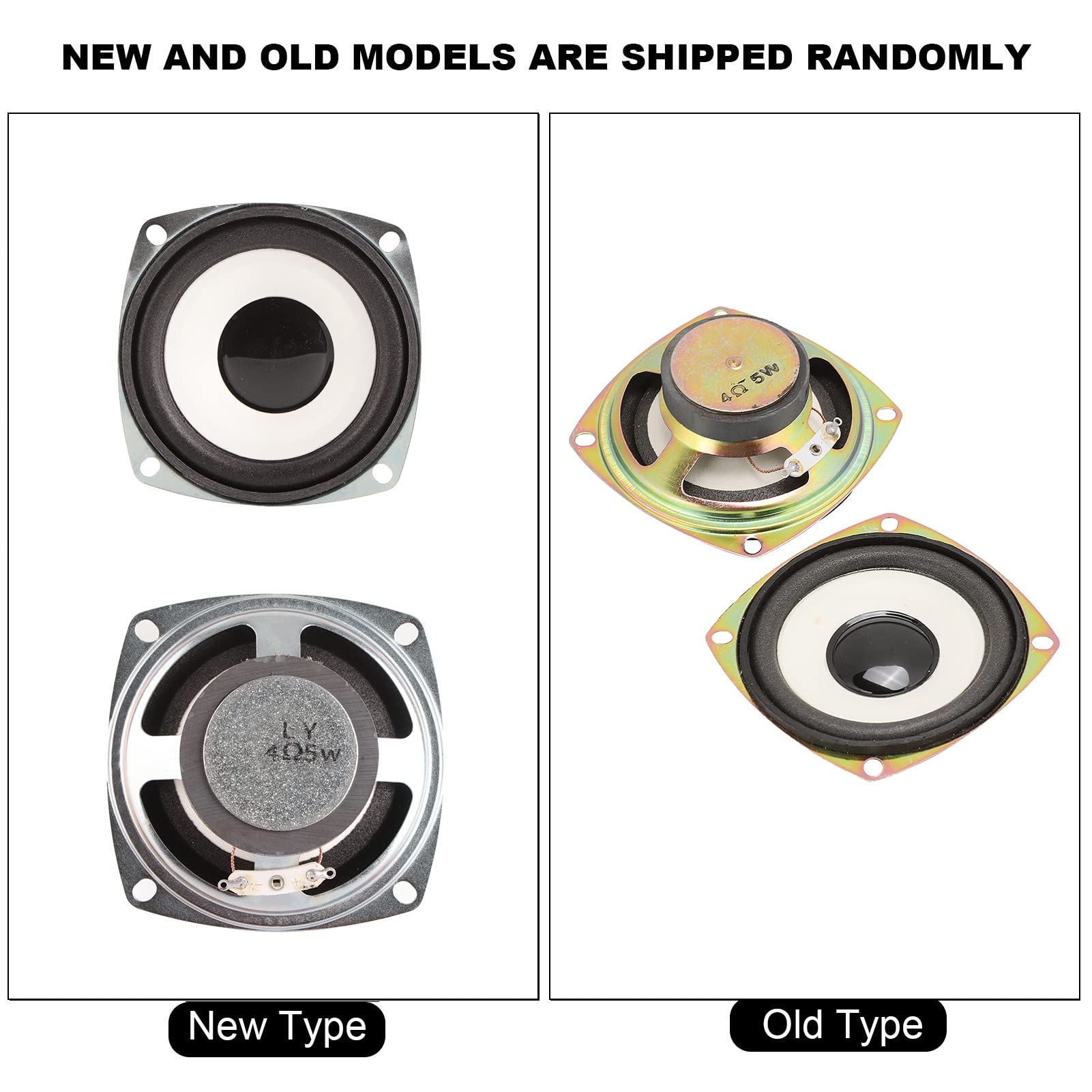 Altoparlante Full Range 3 pollici 4ohm 5W Mini altoparlante a piena frequenza Woofer per cassa multimediale