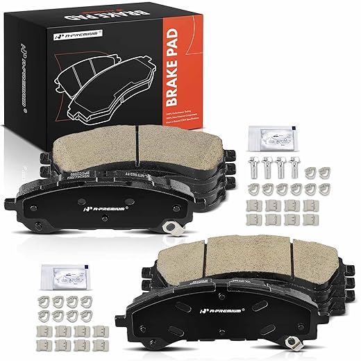 A-Premium Front and Rear Ceramic Brake Set