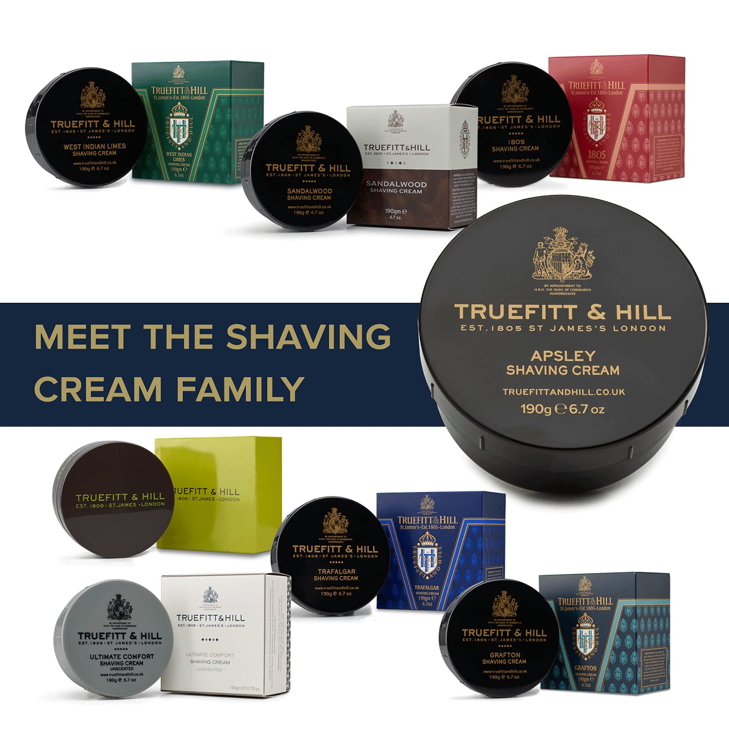 Truefitt & Hill Apsley Shaving Cream Bowl