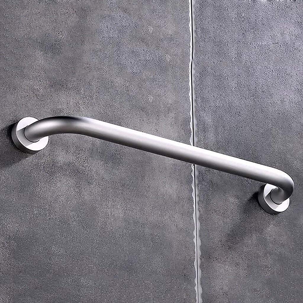 Barra de apoyo de seguridad, toallero de pared, Barra de apoyo de seguridad, manija antideslizante para ducha de baño, Niños mayores con discapacidades, plata/50 cm ()