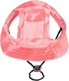 FOMIYES Pet Baseball Cap Cotton Straw Hat Fashion