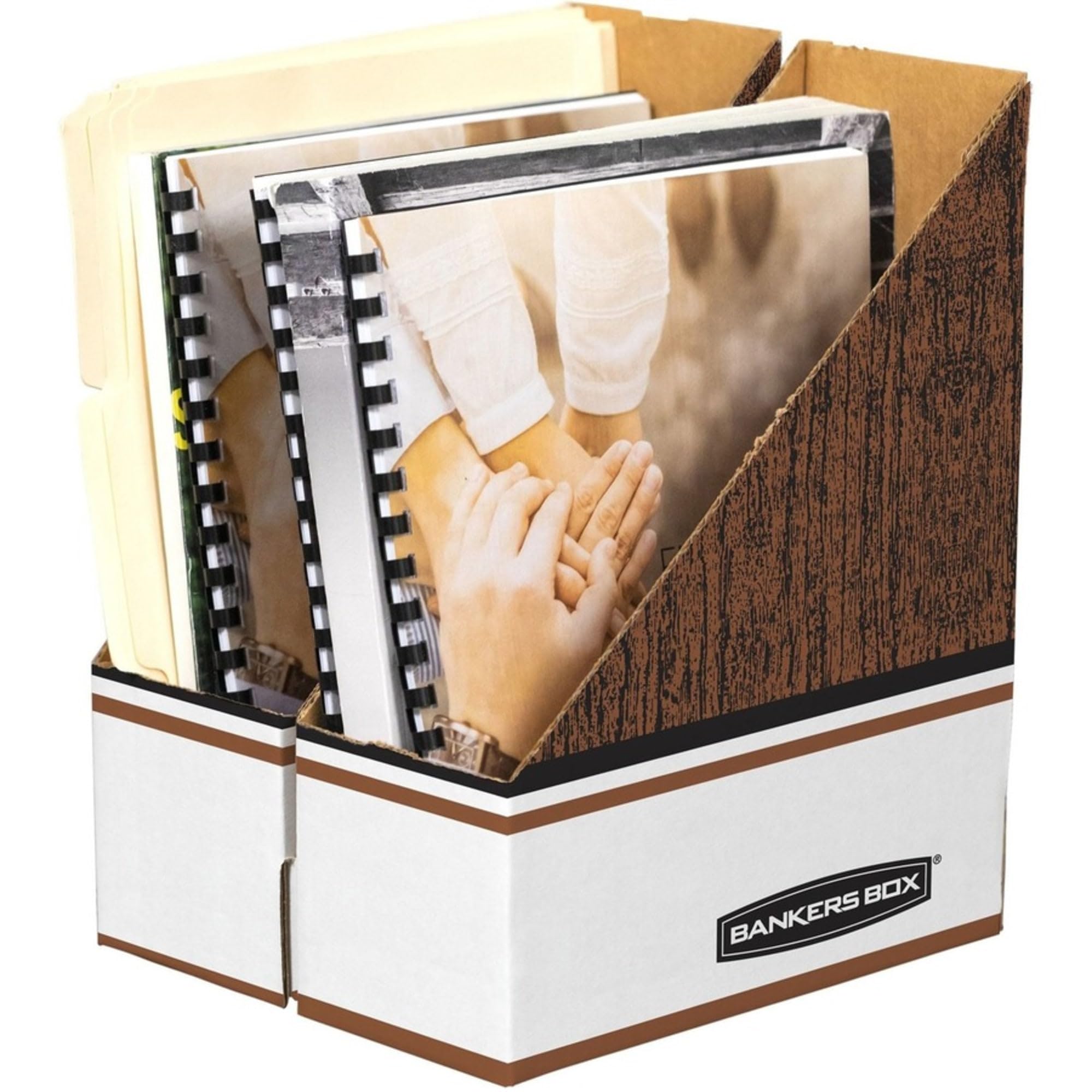 BANKERS BOX Zeitschriftensammler, übergroße Briefe, 12 Stück (07224)