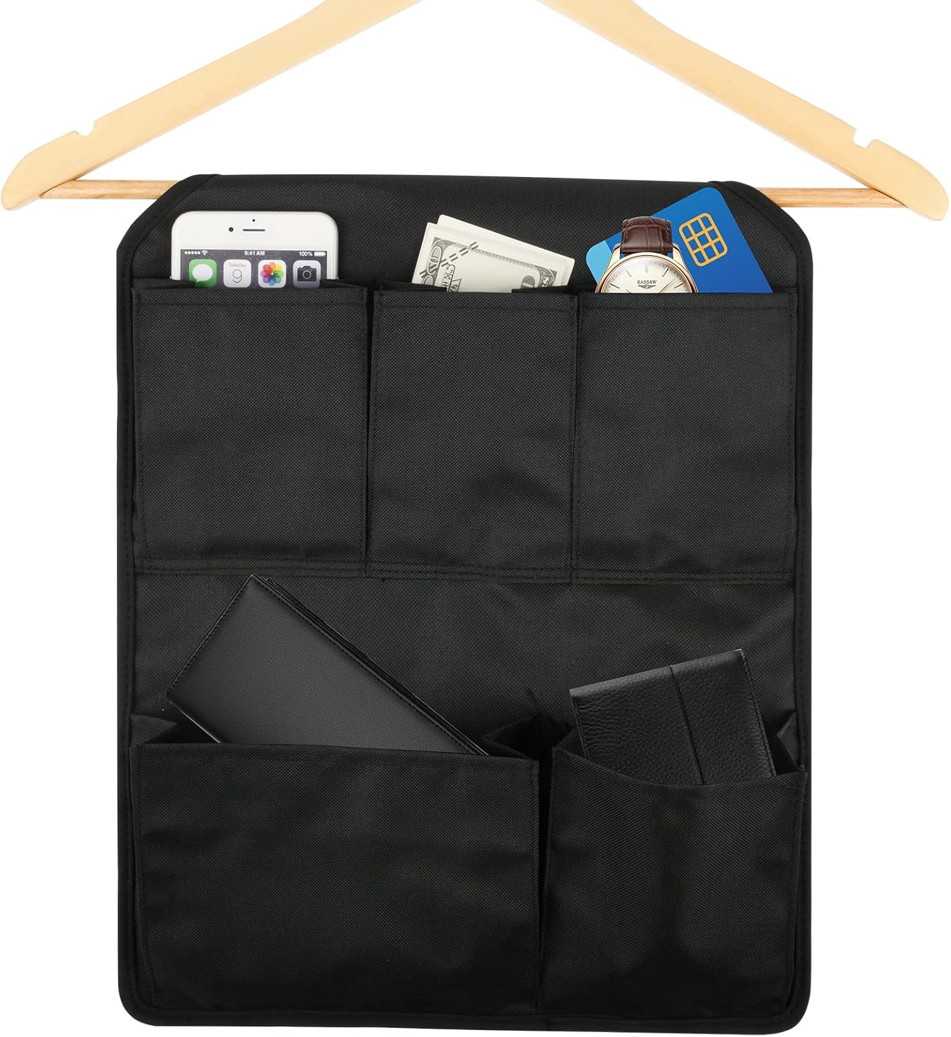 Cosmos Hanger Diversion Safe Bag Under Clothes Hanging Hidden Pocket