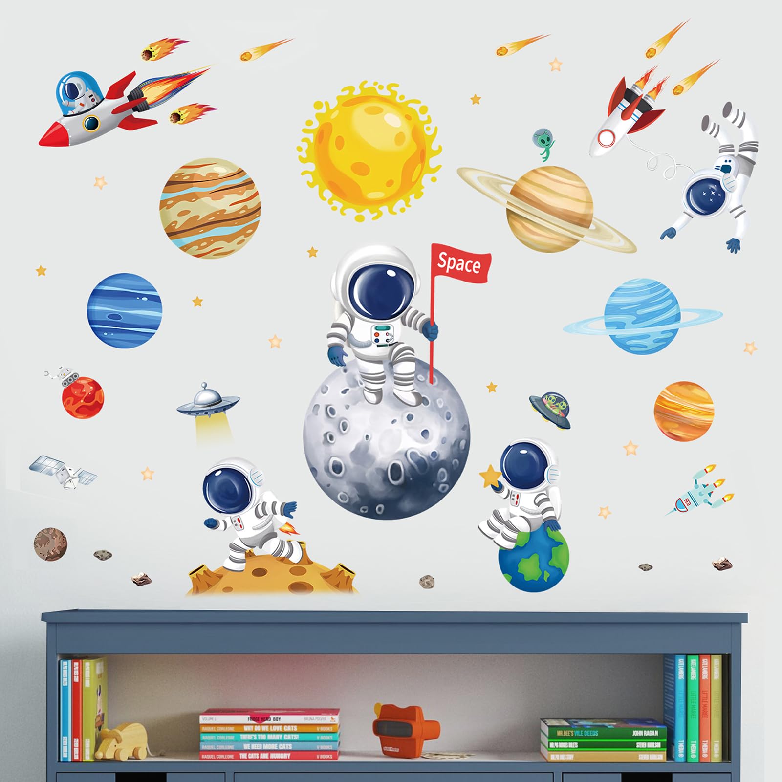 FangYuan Sticker Da Muro Grandi Dimensioni Albero Adesivi Murali Fiore - Foto 9