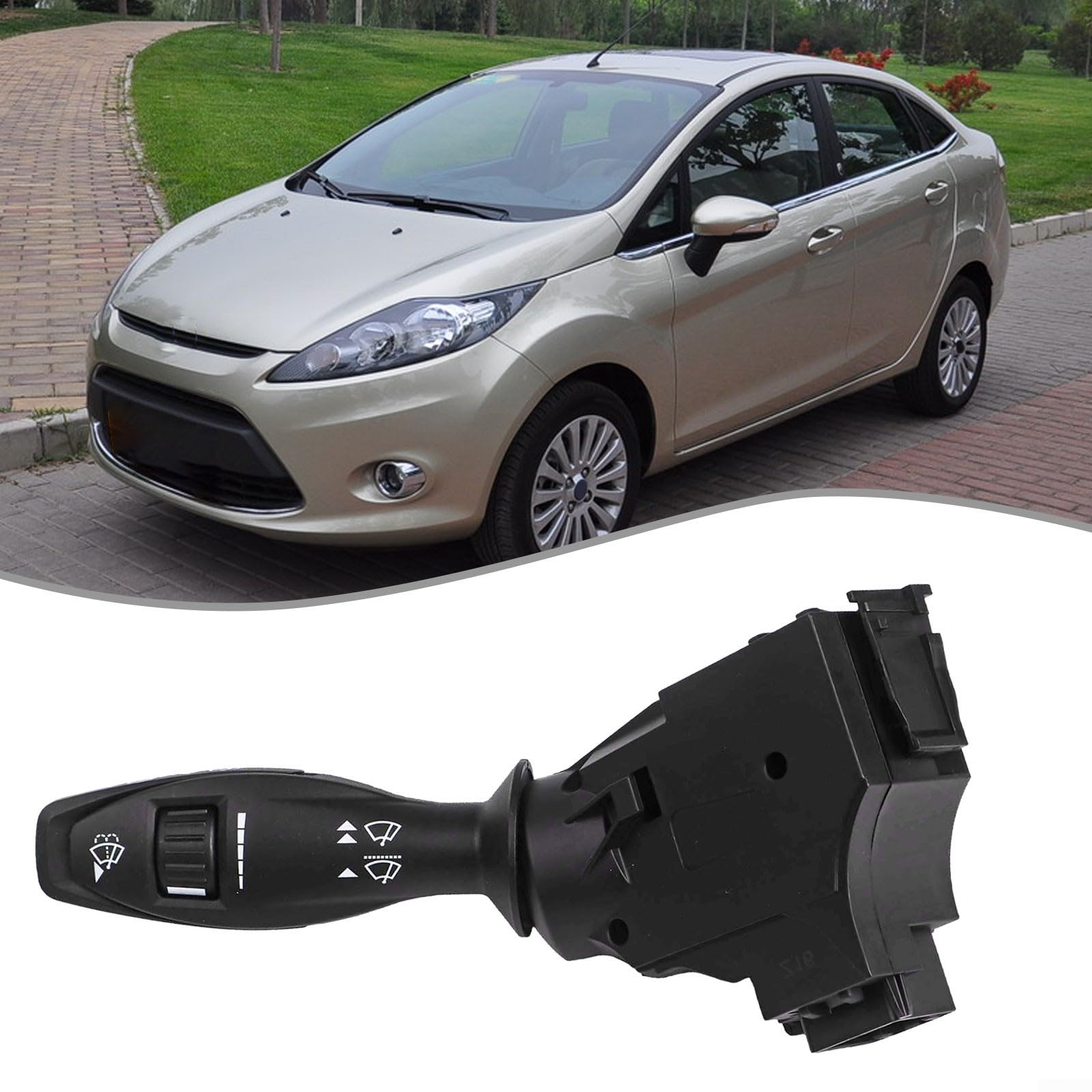 Lenksäule Wischerschalter Ford für Fiesta MK6 leicht austauschbar OEM 1537625