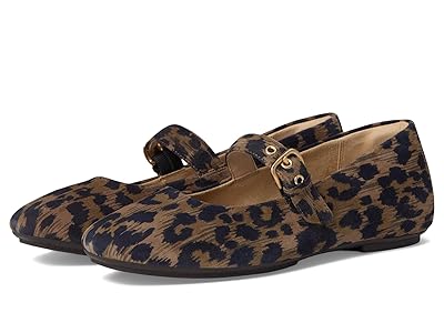 FitFlop Delicato Leopard Suede Mary Janes Women