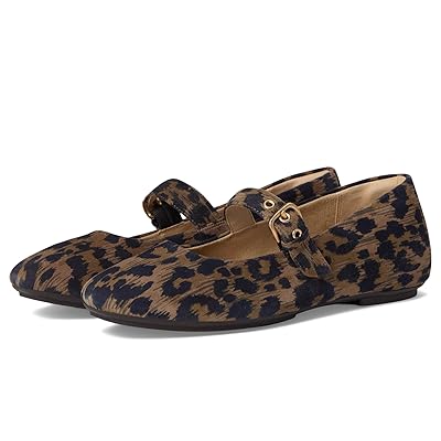 FitFlop Delicato Leopard Suede Mary Janes Women