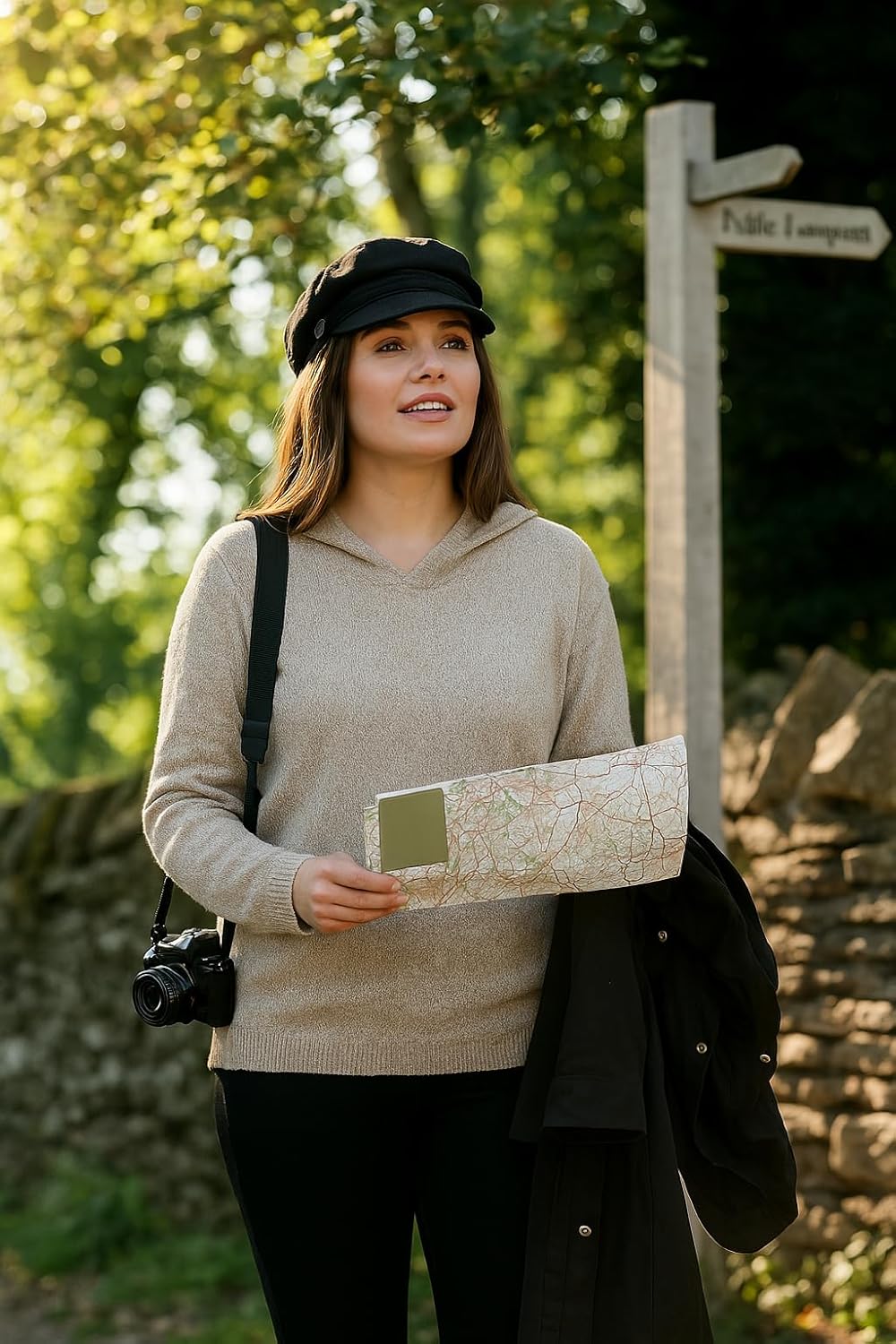 Gamboa Alpaca Hooded Sweater for Men and Women Light and Softness Hoodie Wool Knitted Fall Winter Sweaters - Image 3