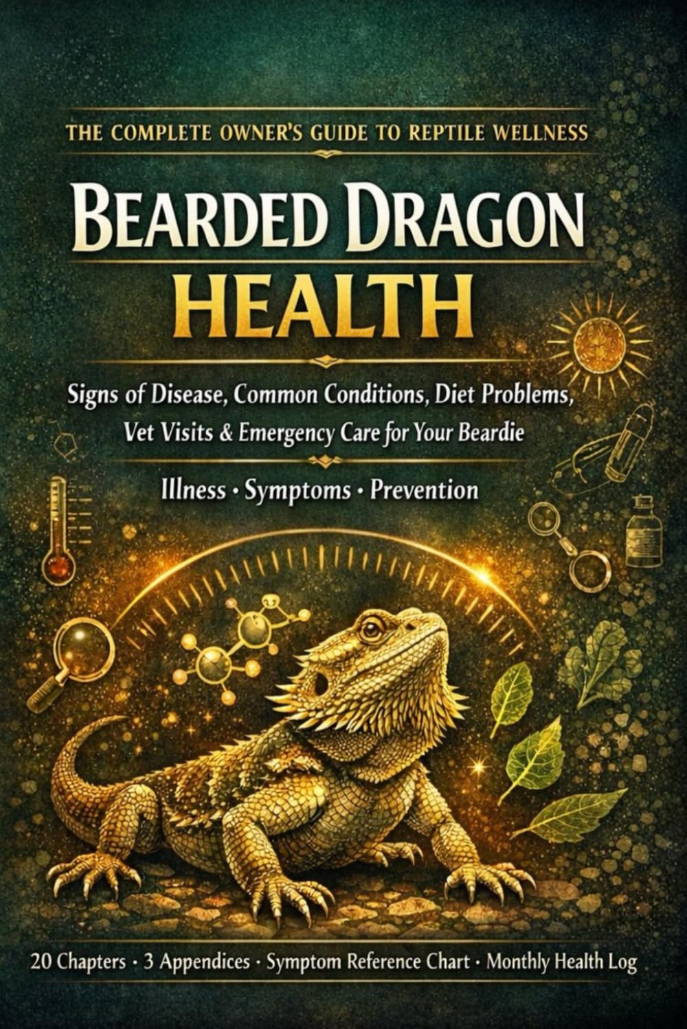 Bearded Dragon Health: Signs of Disease, Common Conditions, Diet Problems, Vet Visits & Emergency Care for Your Beardie