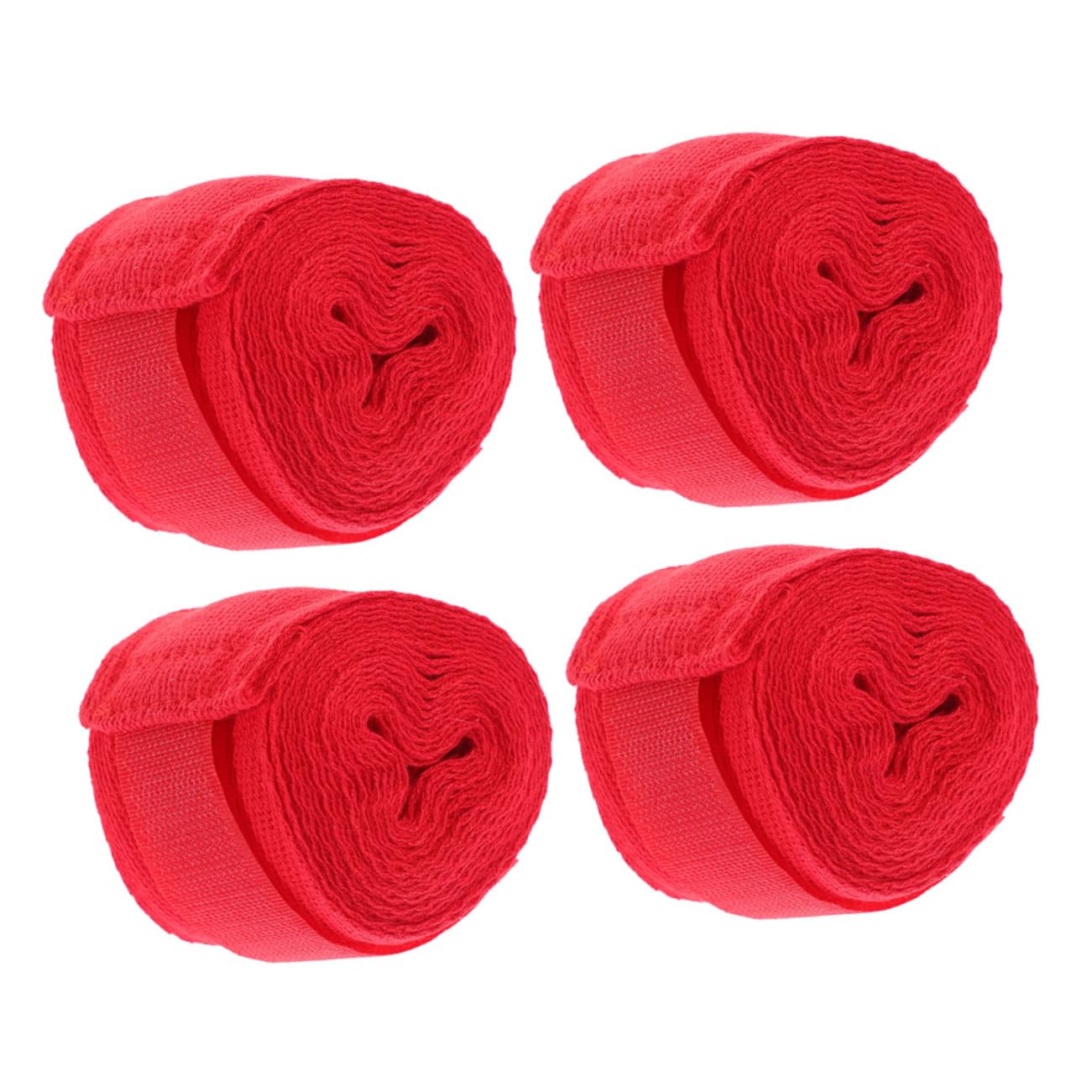 INOOMP Taekwondo Boxing Belts Breathable Cotton Wraps for Wrist Protection 4-pk Ideal for Sports Fitness