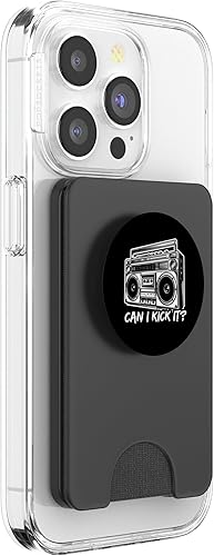 Miniatura 4 de Can I Kick It 90s Hip Hop Streetwear Retro Boombox PopSockets PopWallet for MagSafe