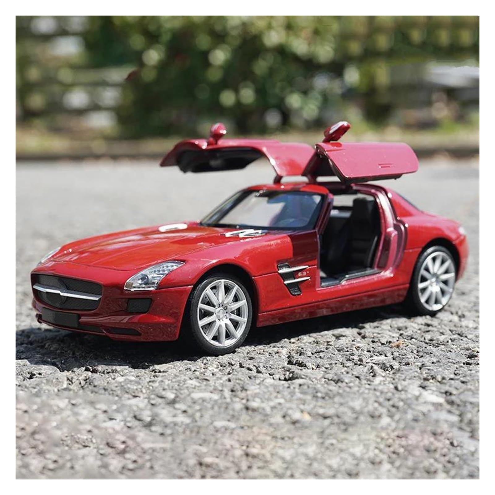 Btwodian Scale Model Car For Benz For SLS For AMG Diecast Model Car