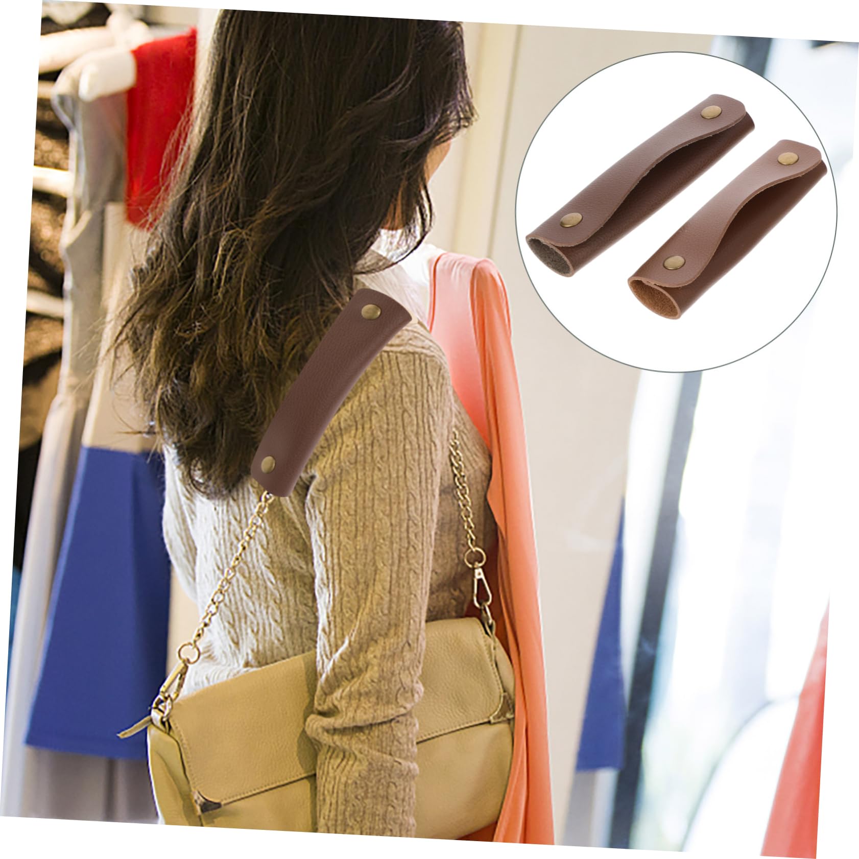 Healeved 5 Series Fundas para Asas Protector De Equipaje Funda para Asa De Maleta Funda para Asa De Maleta Funda para Asa De Equipaje Protector De Asa De Bolsa Funda para 4 Piezas x 5