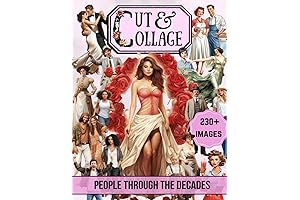 Modern People Cutouts Ephemera Book