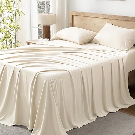 Andency 100% Viscose from Bamboo King Sheet Set: Comfort and Coolness United