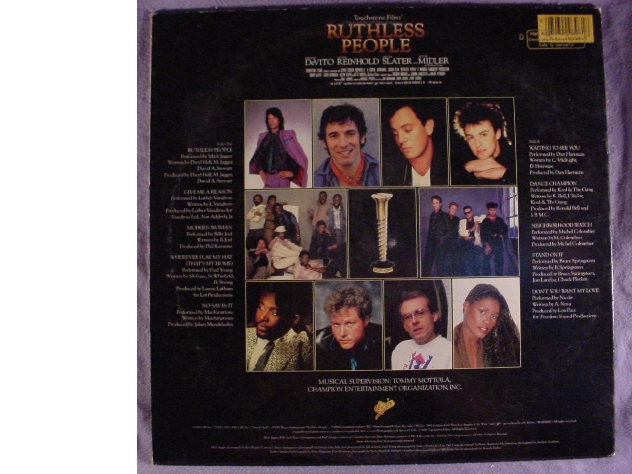 Ruthless People : The Original Motion Picture Soundtrack