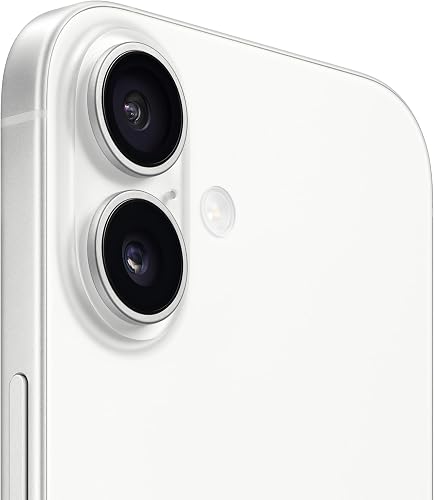 Apple iPhone 17 256 GB: display 6,3" con ProMotion, chip A19, fotocamera frontale Center Stage per selfie di gruppo più facili, più resistenza ai graffi, un giorno intero di batteria; Bianco - 2
