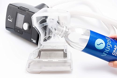 Miniatura 9 de Snugell Agua destilada para máquinas CPAP, botellas de tamaño de viaje (paquete de 6, 16.9 onzas cada una) - Suministro de hasta 15 días - Limpia,