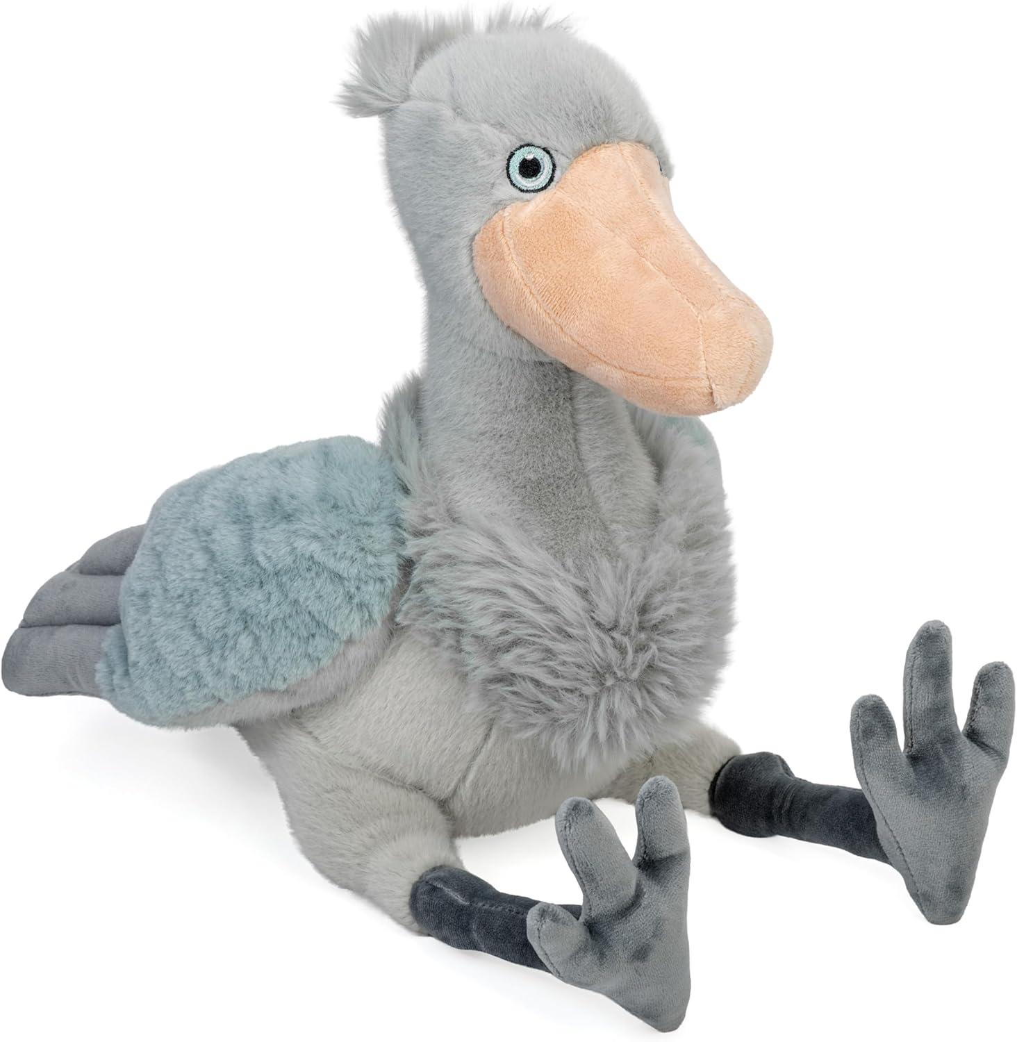 Wild Republic Cuddlekins Eco Shoebill, Stuffed Animal, 12 Inches, Plush Toy, Fill is Spun Recycled Water Bottles