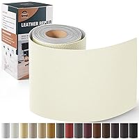 Vista 52 de Kit de reparación de cuero para muebles de 4 x 63 pulgadas, parche de reparación de cinta de cuero autoadhesivo para sofá, kit de parches