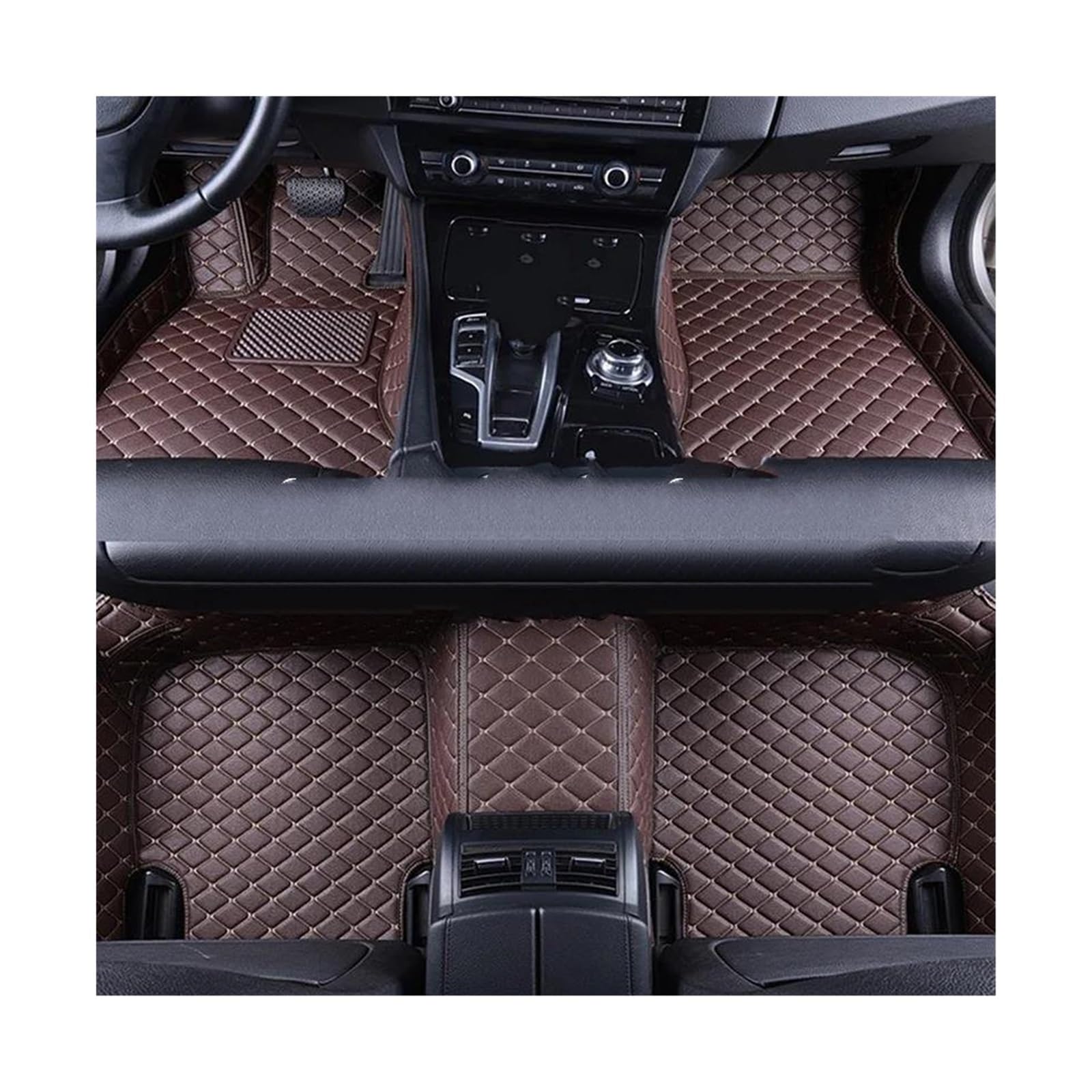 Tapis de sol de voiture Hyundai Elantra Hybride 2019 sur mesure cuir LHD