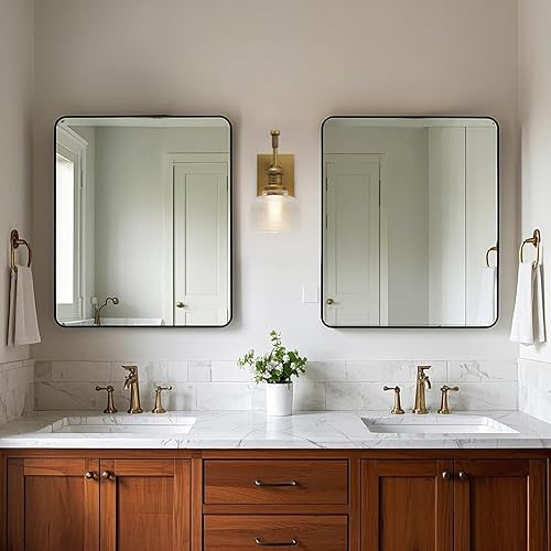 Miniatura 5 de Yosoan Aplique de pared vintage para interiores con interruptor de encendido y apagado, 1 luz cableada, industrial, bohemio, retro, moderno, montado