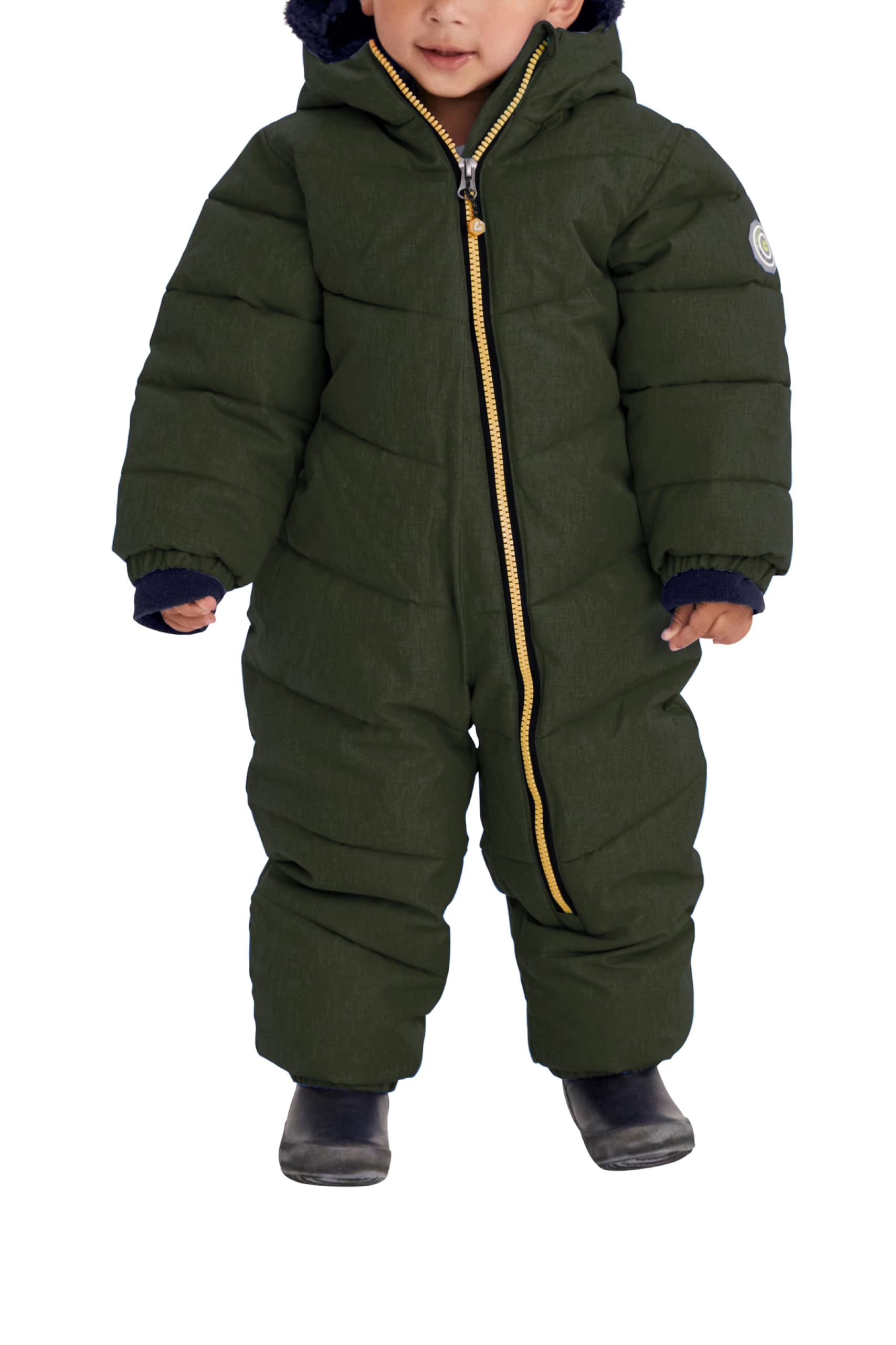 Killtec Unisex Karter Mini Overall in Daunenoptik mit Kapuze (1er Pack)