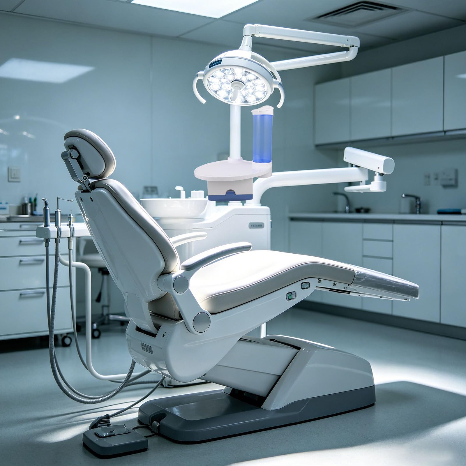 Accessori Organizzazione 3 1 e Bianca in Sedia in Plastica per Dentale Compatibilità Multifunzionale per Clinica e Ospedale