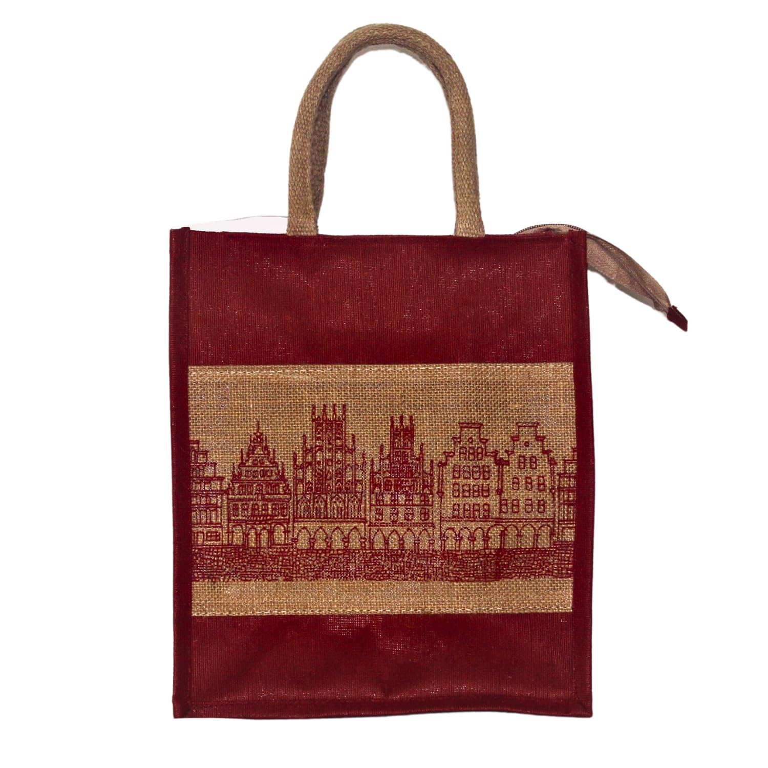 See full amazon price history chart for Jute Bag Red Temple Printed for Multipurpose use -10" x 12" Eco-Friendly Handbags for Office Tiffin and gifts | Laminated Inside Grocery Bag with Handle for Men & Women Jute Bag Red Temple Printed for Multipurpose use -10" x 12" Eco-Friendly Handbags for Office Tiffin and gifts | Laminated Inside Grocery Bag with Handle for Men & Women (B0CGRZ3Y34) Amazon Price History, Amazon Price Tracker
