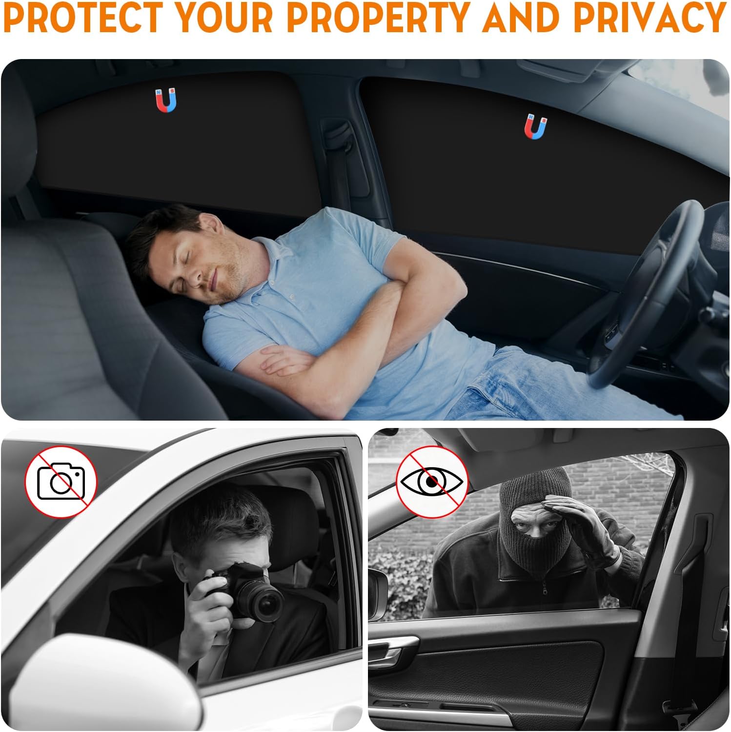 2026 New Upgraded Car Window Shades(4pack),Car Shades for Side Windows (31.5in*19.3in+30.7in*19.7in).Car Window Shade for Baby,Sun Shade Side Window Can Blocks 99.98% UVR