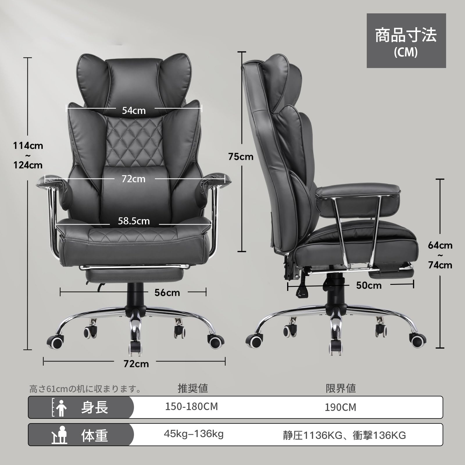 チェア オフィスチ Amazon.co.jp: GTRacing ゲーミングチェア デスクチェア