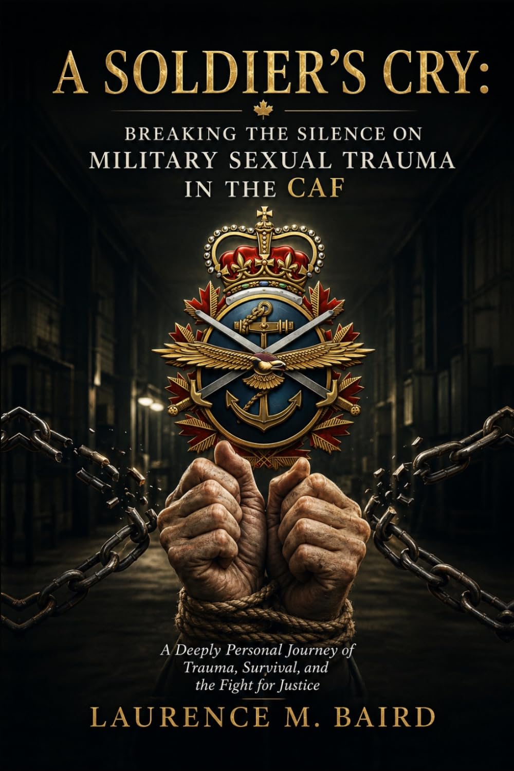 Book cover for A Soldier's Cry: Breaking the Silence on Military Sexual Trauma by Laurence Baird