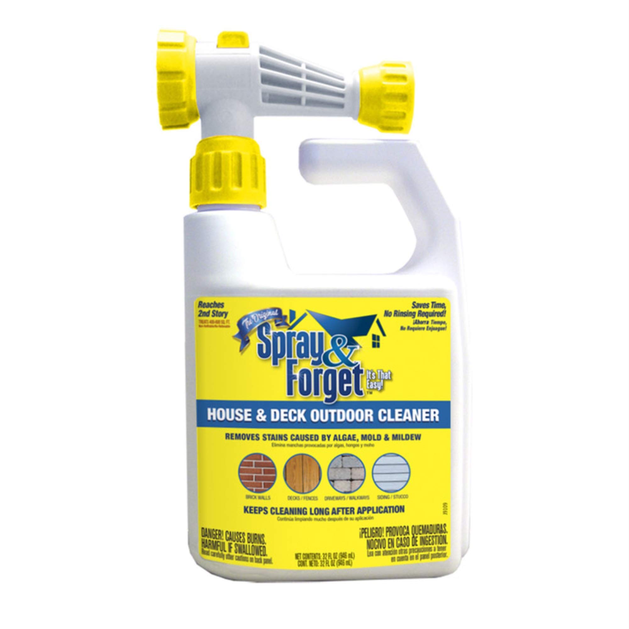 Spray & Forget House/Deck Cleaner 32oz