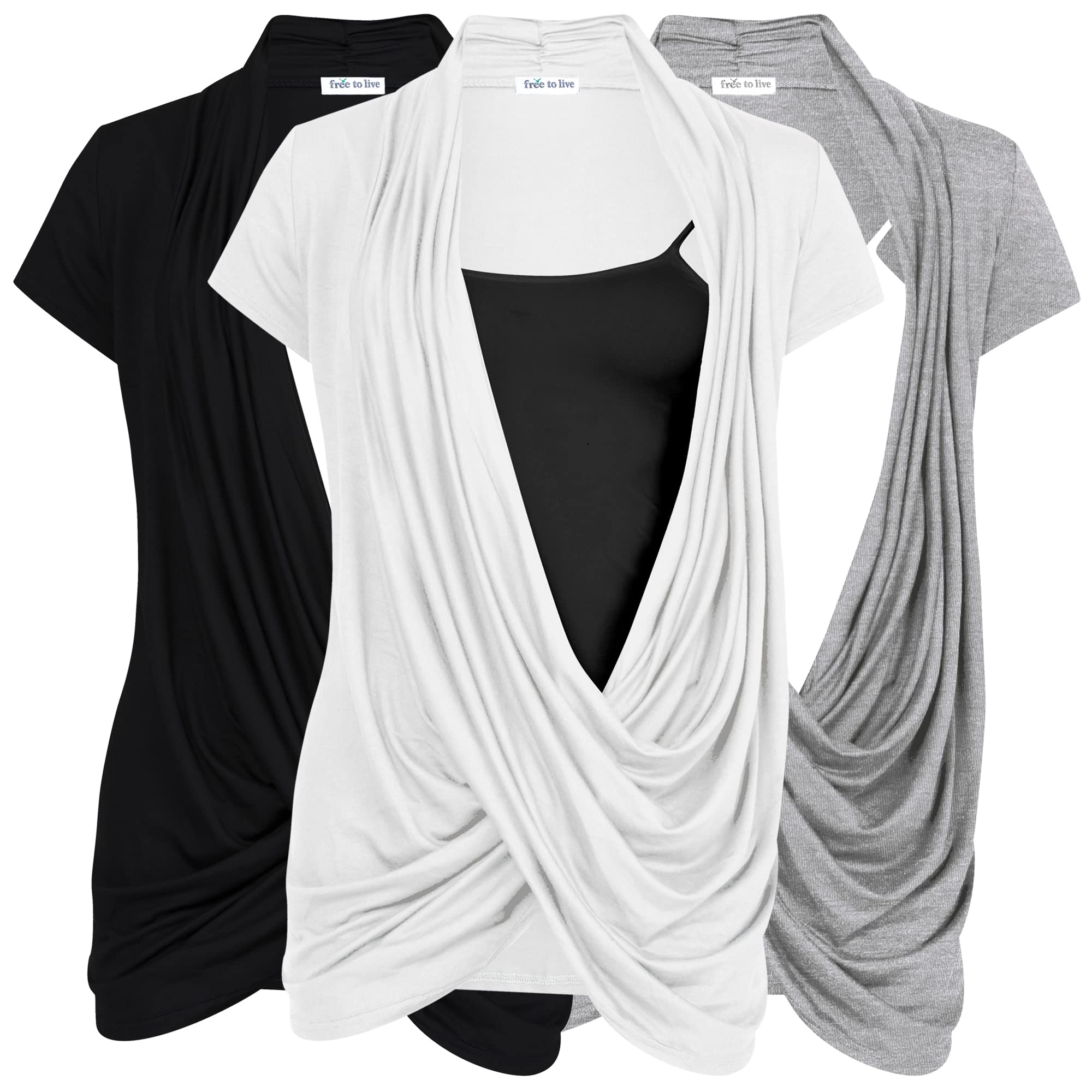 Free to Live Criss Cross Nursing Tops